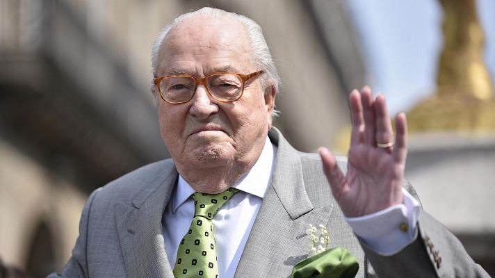 Telediario 1 - Muere Jean-Marie Le Pen, destacada figura de la ultraderecha francesa