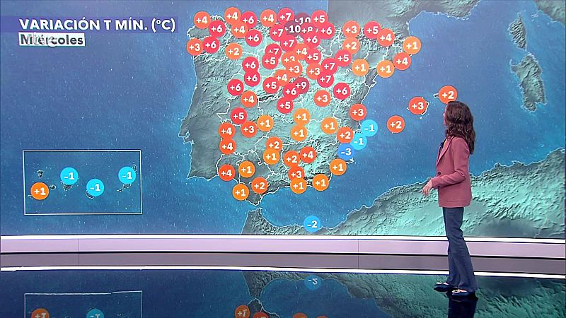 Las temperaturas descenderán en la mayor parte de la mitad sureste peninsular y Baleares - ver ahora