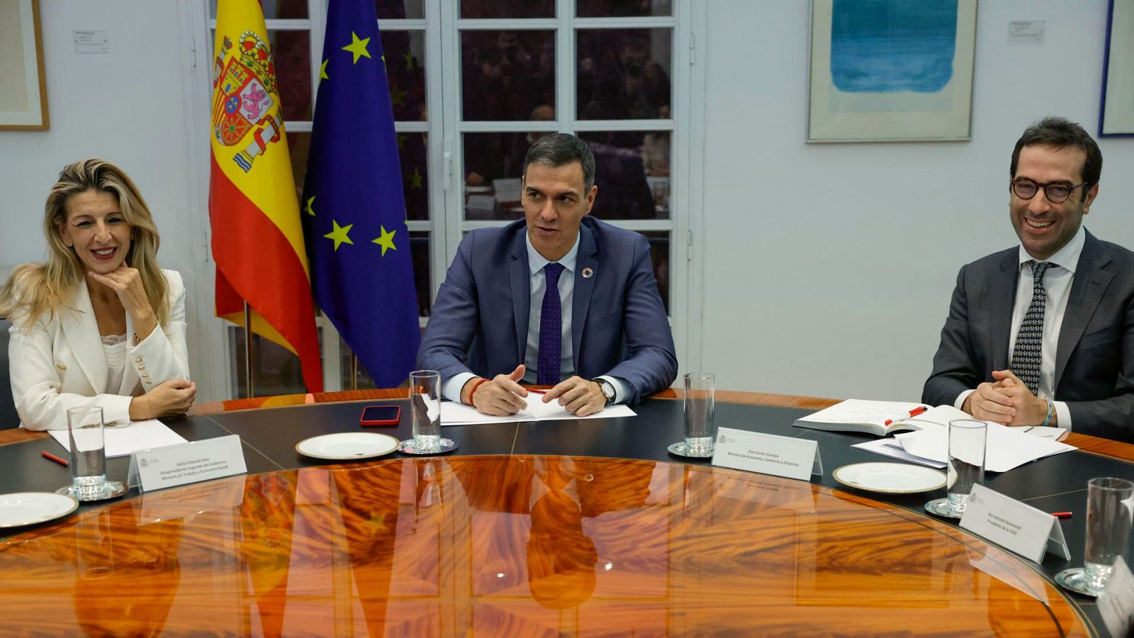 Nuevo choque entre Díaz y Cuerpo a cuenta de la reducción de la jornada laboral