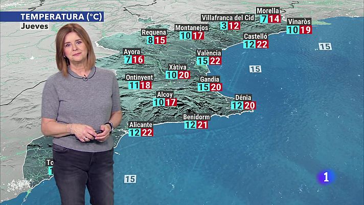 El tiempo en la Comunitat Valenciana - 08/01/2025