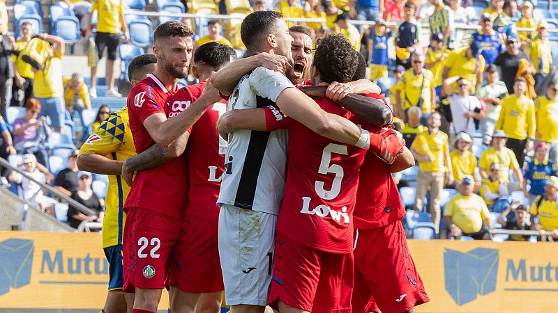 Las Palmas - Getafe: resumen del partido 19ª jornada | Primera | Ver