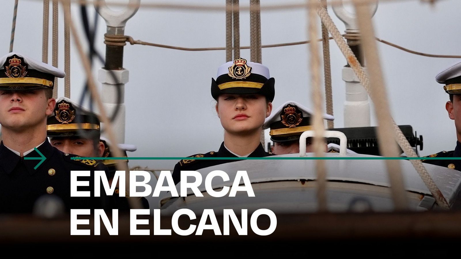 La princesa Leonor se embarca en el Juan Sebastián de Elcano - Modo Digital | Ver