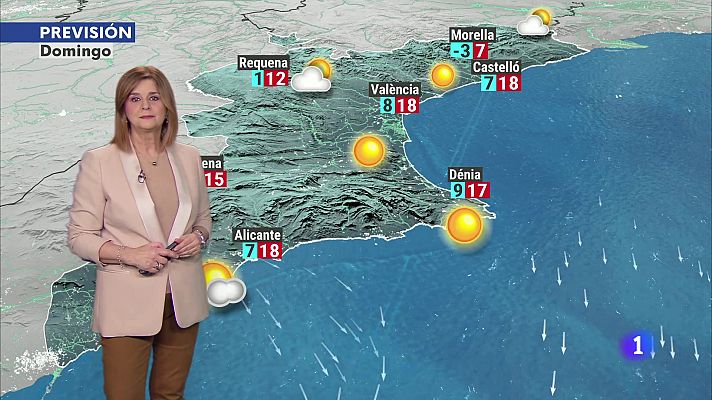 El tiempo en la Comunitat Valenciana - 10/01/2025