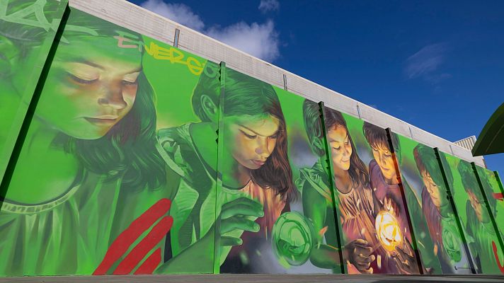 Telediario 1 - Street Art Cities 2024: una mirada a los murales creados por todo el mundo