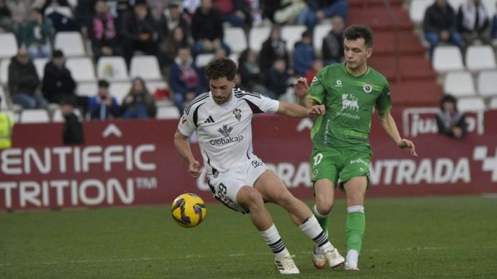 Albacete - Racing: resumen del partido, 22ª jornada