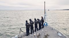 La Marina de Estonia envía buques al mar Báltico para reforzar la vigilancia