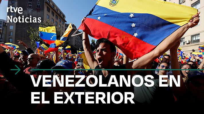 Los venezolanos protestan desde el exterior por la toma de posesión de Maduro