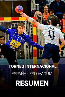 Balonmano - Arreón final de España para ganar a Eslovaquia en su preparación para el Mundial de balonmano