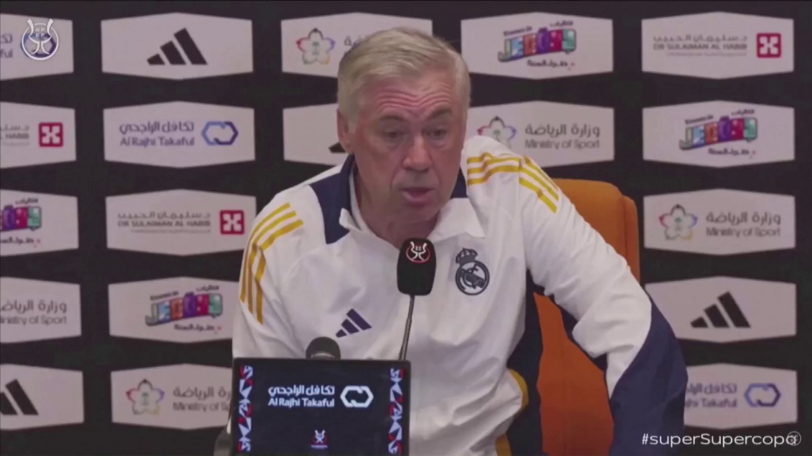 Supercopa de España | Ancelotti: "Es un clásico con más presión"