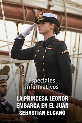 Especiales informativos - La Princesa Leonor, en el Juan Sebastián Elcano