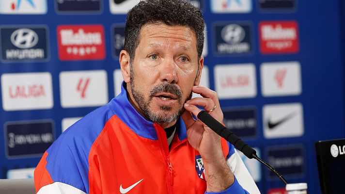 Simeone, sobre el 'caso Olmo' y la sanción a Vinicius: "Mejor me callo"