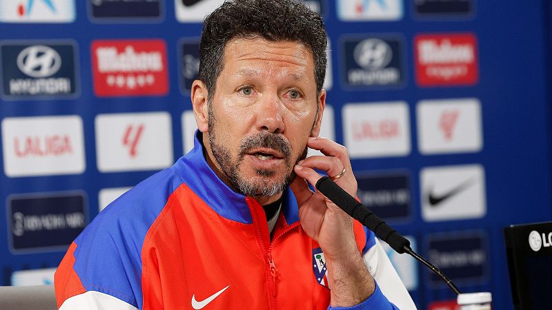 Simeone prefiere callar al ser preguntado por Vinicius y Olmo - Fútbol | Ver