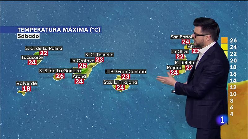 El tiempo en Canarias - 11/01/2025