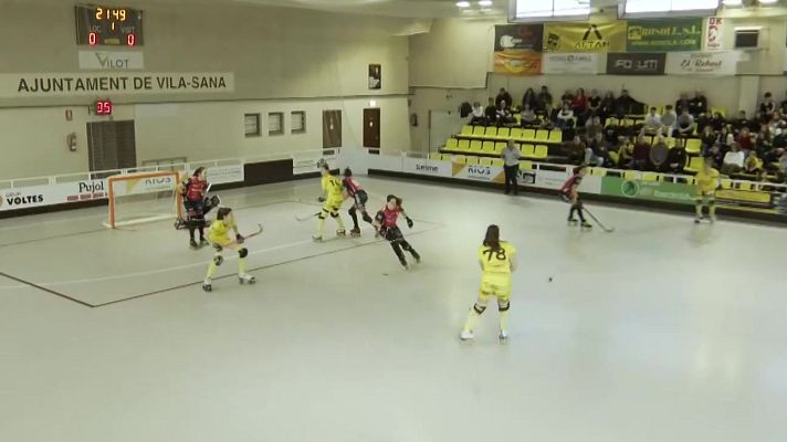 Hockey sobre patines - OK Liga Iberdrola. 11ª jornada: CP Vila-Sana Coop D’Ivars - Telecable Hockey Club