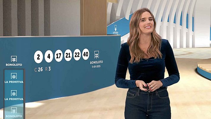 Loterías - Sorteo de la Bonoloto y Primitiva del 11/01/2025