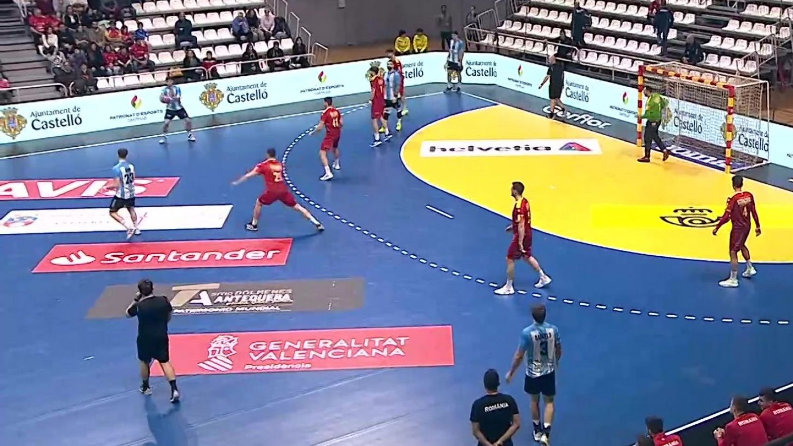 Balonmano - Torneo Internacional de España Masculino: Argentina - Rumanía