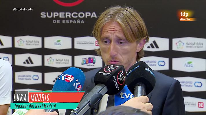 Fútbol - Modric: "No es bonito que tu mayor rival te meta nueve goles en dos partidos"