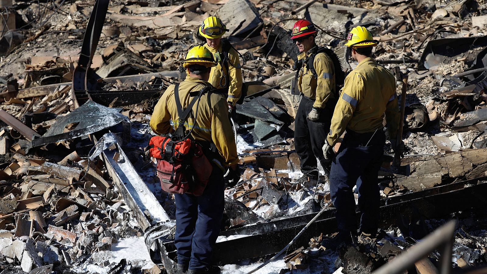 Sexto día de incendios en Los Ángeles