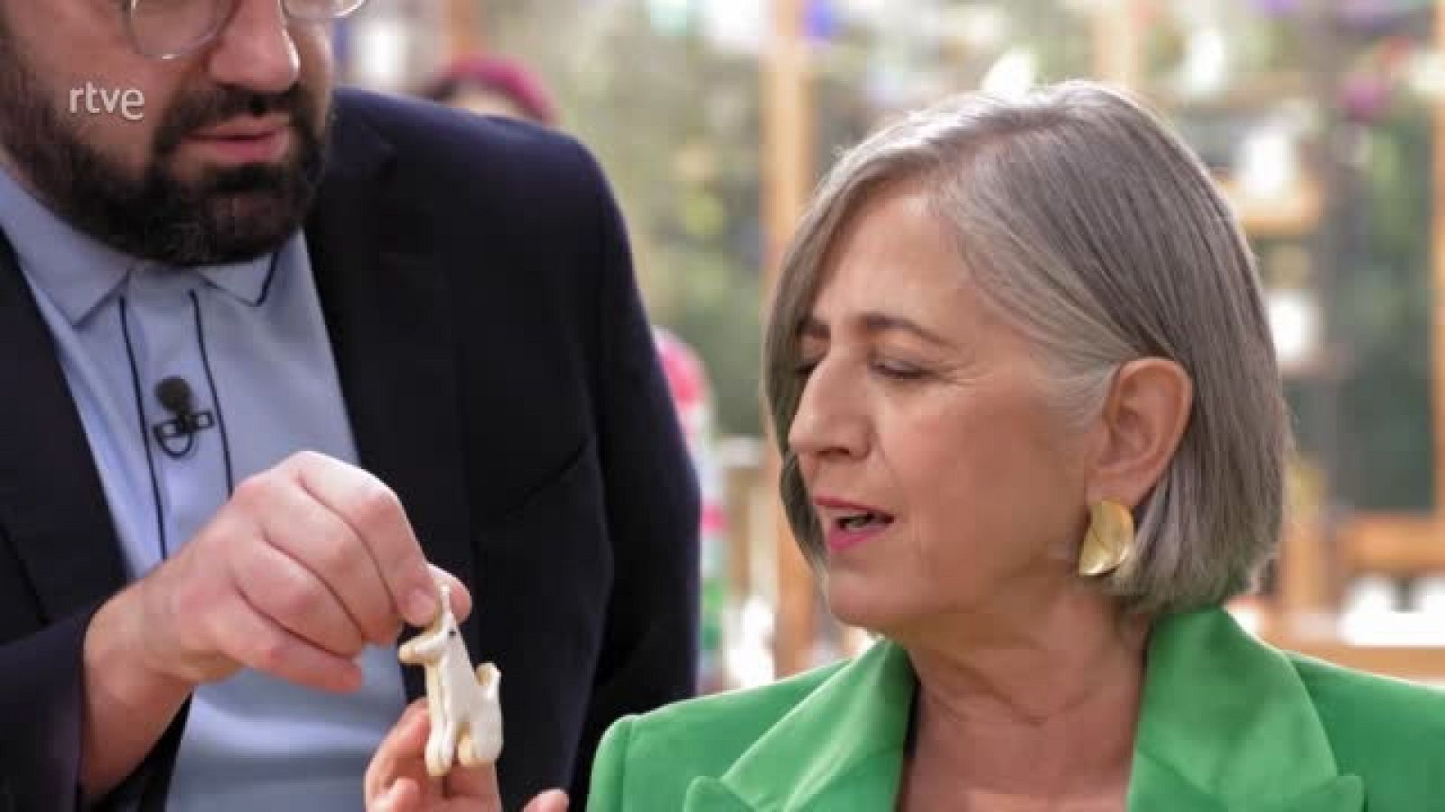 El ataque de risa de Eva Arguiñano en el estreno de 'Bake Off'