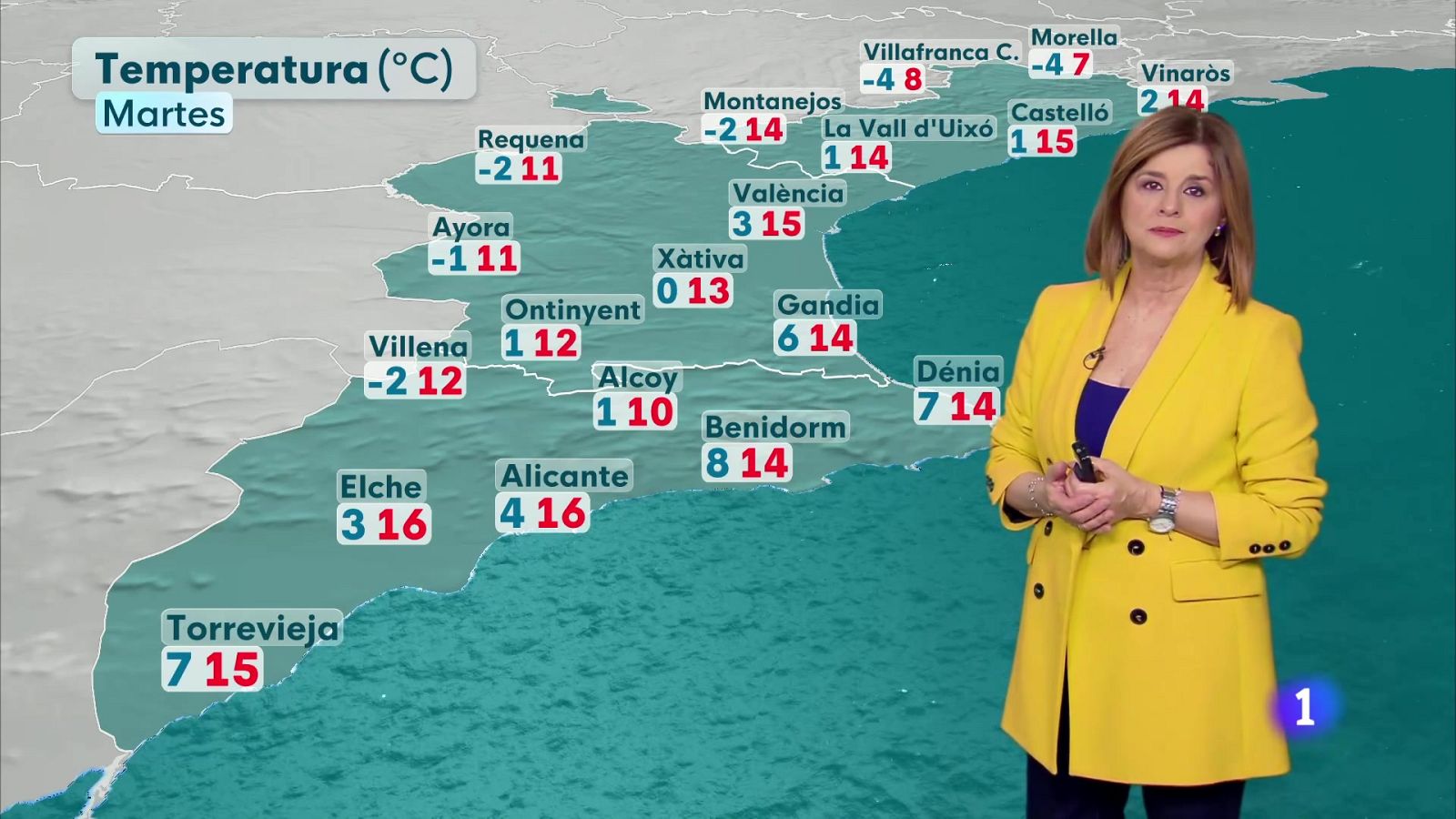 El tiempo en la Comunitat Valenciana - 13/01/2025 | Ver
