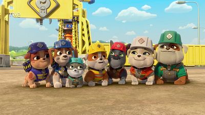 El equipo construye un puente - Equipo Rubble | Ver