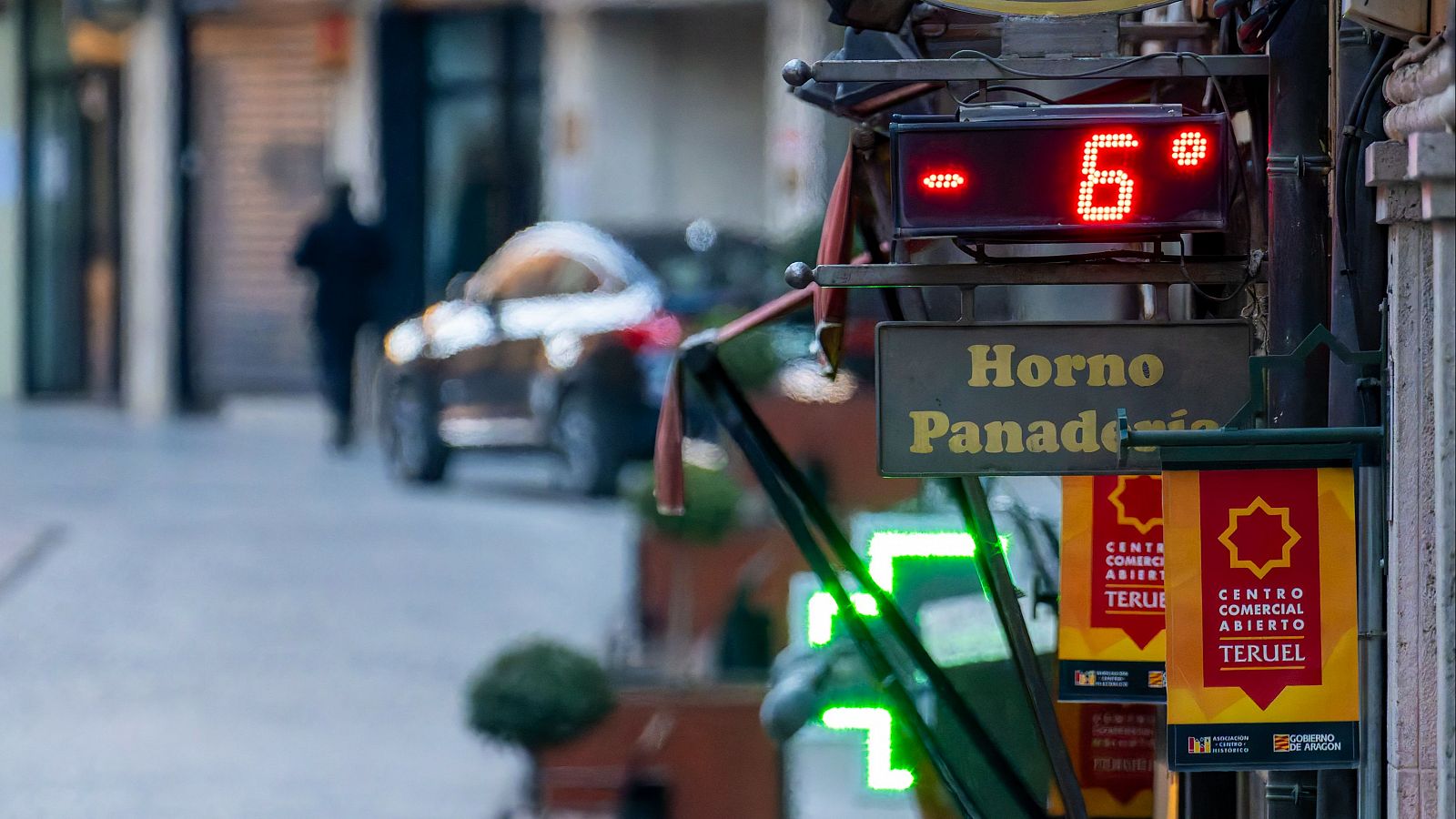 La mañana más helada de lo que llevamos de invierno