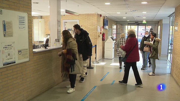 L'Informatiu - Continua en ascens l'epidèmia de la grip