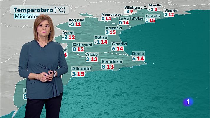 El tiempo en la Comunitat Valenciana - 14/01/2025