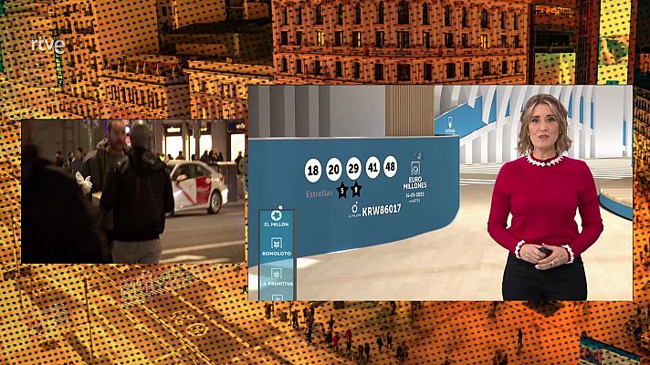 Loterías - Sorteo de la Bonoloto y Euromillones del 14/01/2025