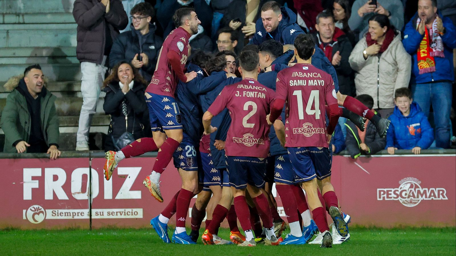 Copa del Rey 2025: Almería y Pontevedra viven la fiesta antes del Barça-Betis