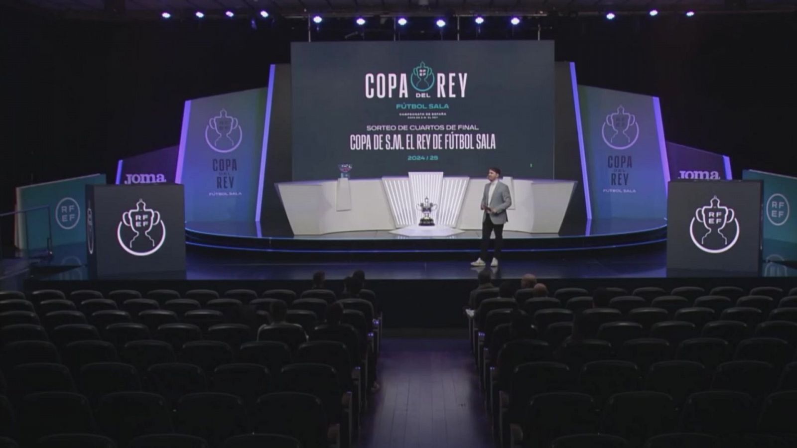 Fútbol Sala - Sorteo Copa del Rey 1/4 de Final - ver ahora