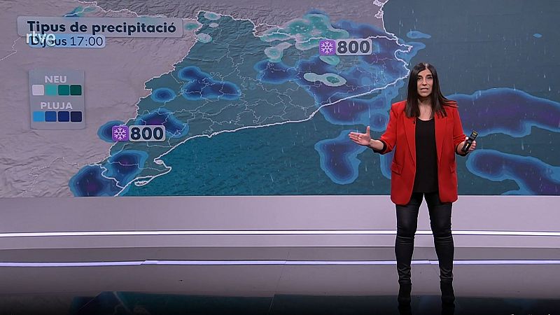 El Temps - Canvi de temps: pluja, neu, vent, mala mar i fred intens