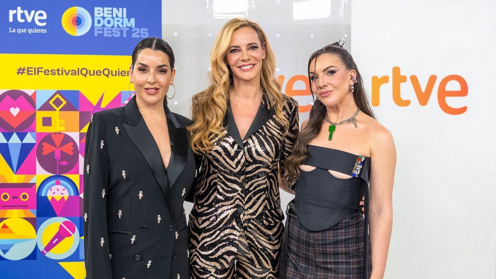 Paula Vázquez, Inés Hernand y Ruth Lorenzo presentarán el Benidorm Fest 2025