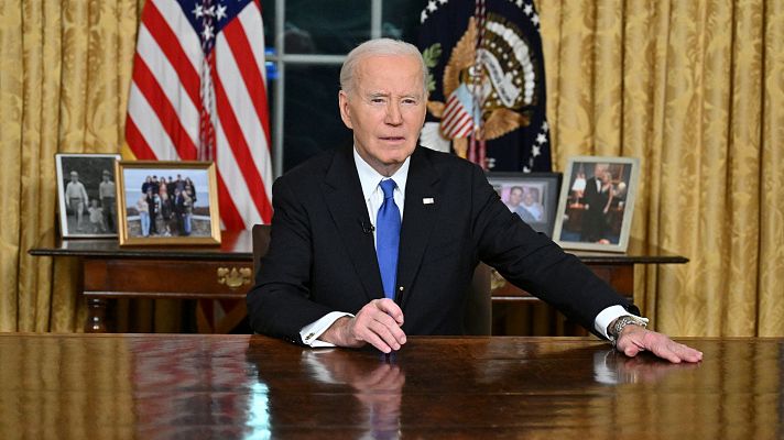 Biden pronuncia su discurso de despedida como presidente