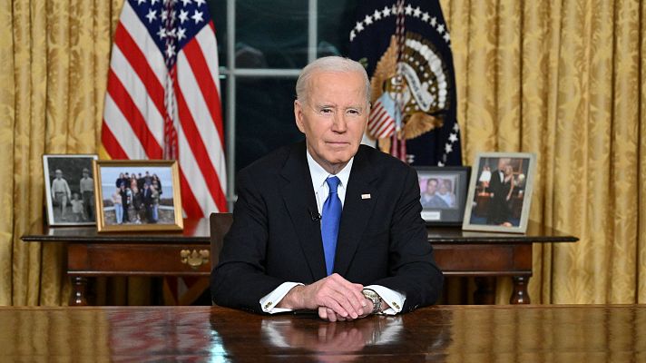 Especiales informativos - Discurso de despedida del presidente Joe Biden