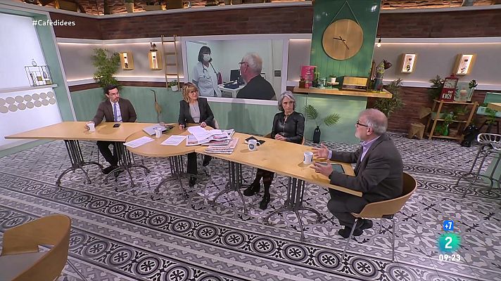 Cafè d'idees - Salut espera que els contagis de grip baixin la setmana vinent