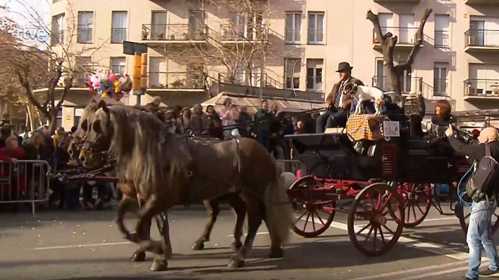 Els tres Tombs al barri de Sant Andreu