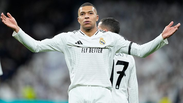 Copa del Rey - El golazo de Mbappé después del polémico penalti que pidió el Celta