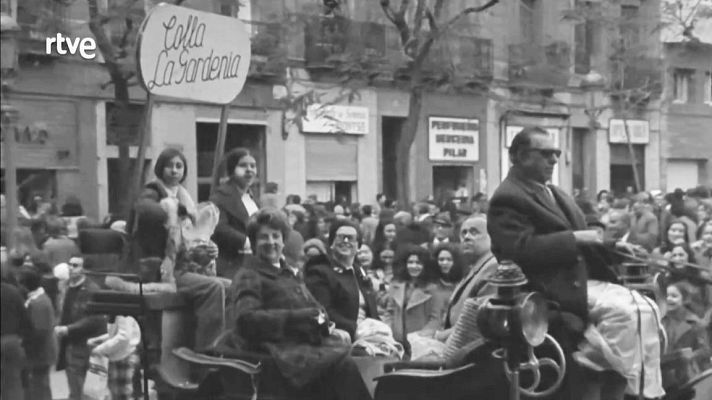 Arxiu TVE Catalunya - Tres Tombs al barri de Gràcia