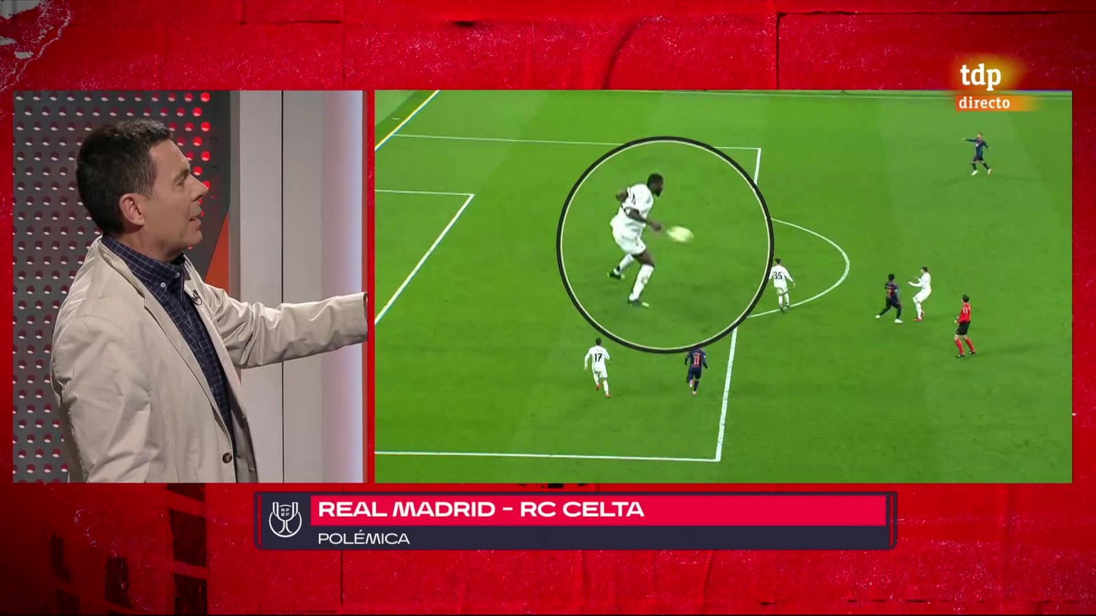 Copa. Real Madrid - Celta | Mano de Rudiger: la otra gran polémica - Copa del Rey | Ver