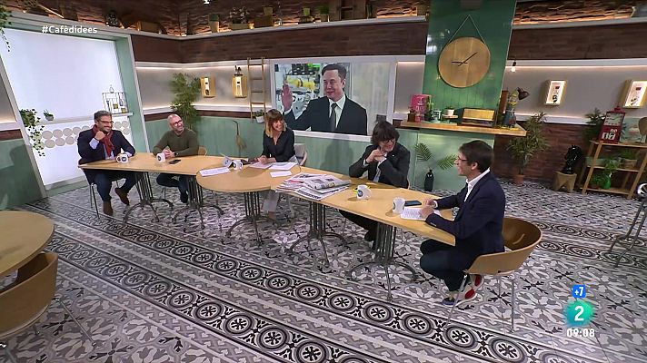 Cafè d'idees - Francesc Orella, 'Mujer orgásmica' i l'alto el foc a Gaza