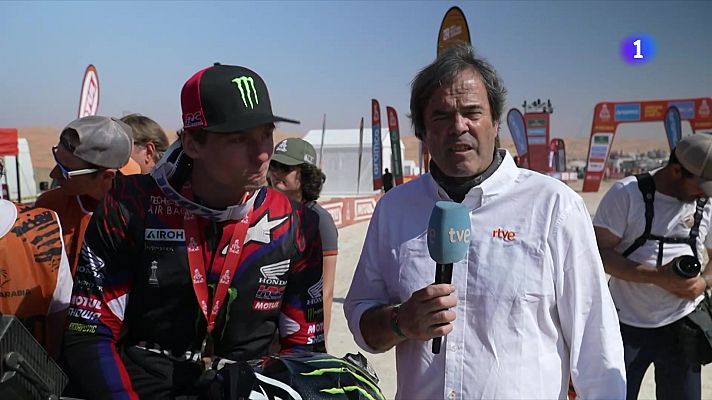 Tosha Schareina: "Hace tres años luchábamos por correr el Dakar, ahora luchamos por la victoria"