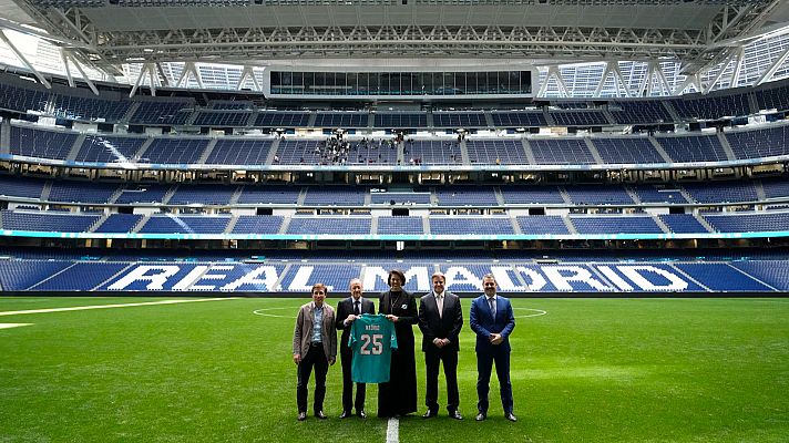 Telediario 1 - Los Miami Dolphins de la NFL jugarán en el Santiago Bernabéu