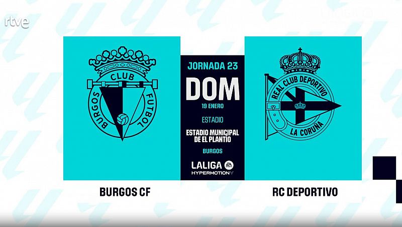 Burgos CF - RC Deportivo: resumen del partido de la 23 jornada de Liga | Segunda