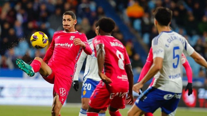 Zaragoza - Tenerife: resumen 23ª jornada de Liga | Segunda