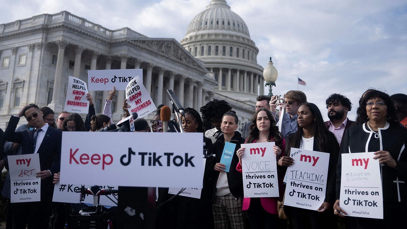 El Supremo da luz verde al bloqueo de TikTok en Estados Unidos