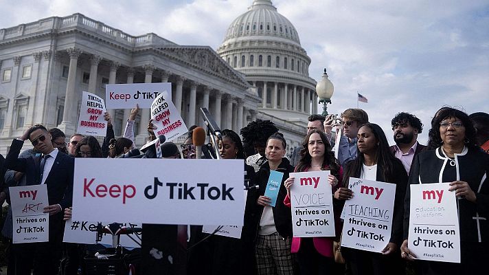 La tarde en 24h - El Tribunal Supremo de Estados Unidos da luz verde al bloqueo de TikTok en el país