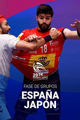 Mundiales de Balonmano - Campeonato del Mundo Masculino. Fase de grupos: España - Japón
