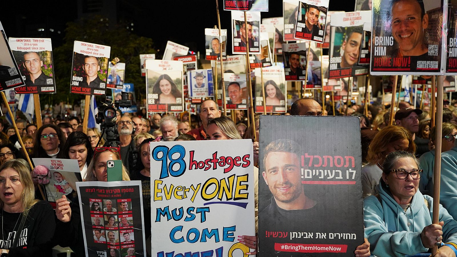 Familiar de rehenes secuestrados: "No sabemos en qué estado van a ser liberados" - Fin de semana 24h | Ver