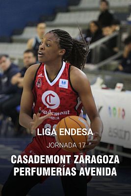 Baloncesto en RTVE - Liga Femenina Endesa. 17ª jornada: Casademont Zaragoza - Perfumerías Avenida